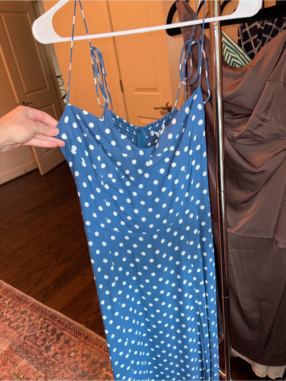 Reformation Juliette Dress Lazuli - Size 10